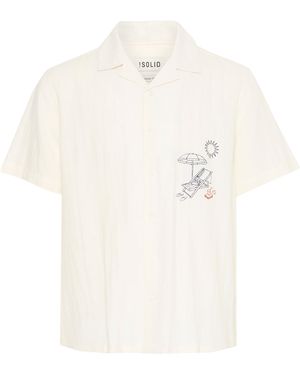 Solid Denmark Papio Shirt - White