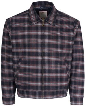real hoxton Gab Jacket - Blue