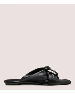 Stuart Weitzman Cece Slide - Black
