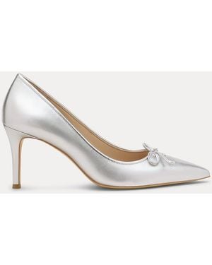 Stuart Weitzman Lilah Pump 75 - White