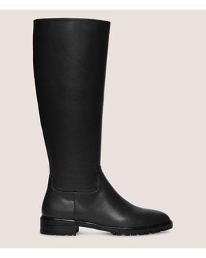 Stuart Weitzman ARIANA 100 CITY BOOT ブラック Stuart Weitzman Ariana 100 City Boot in Black | Lyst