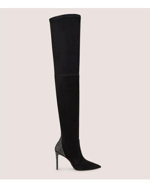 Stuart Weitzman Ultrastuart Royale 100 Boot The Sw Outlet - Black