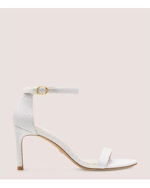 Stuart Weitzman Nunakedstraight Strap Sandal - Natural