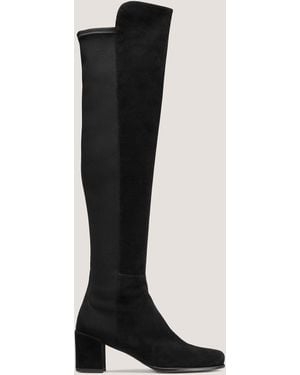 Stuart Weitzman ARIANA 100 CITY BOOT ブラック Stuart Weitzman Ariana 100 City Boot in Black | Lyst