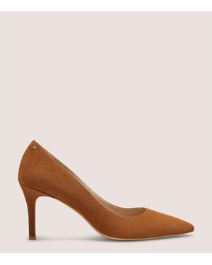 Stuart Weitzman Jones Pump 75 - Brown