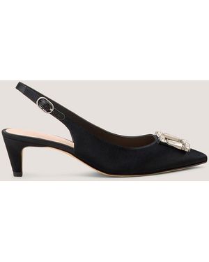 Stuart Weitzman June Slingback 50 - Black