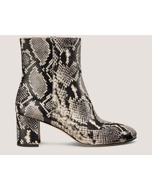Stuart Weitzman Wynn Zip Bootie 60 - Natural