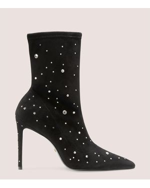 Stuart Weitzman Stuart Cosmic 100 Bootie - Black