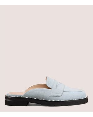 Stuart Weitzman Monty Mule - White