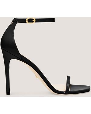 Stuart Weitzman Nudistcurve 100 Sandal - White
