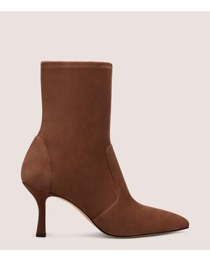 Stuart Weitzman Valentina Bootie 75 - Brown