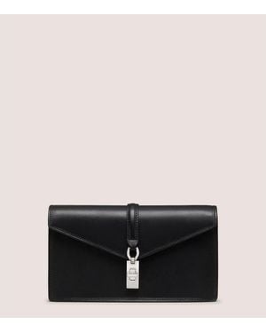 Stuart Weitzman Milan Loveletter Clutch - Black