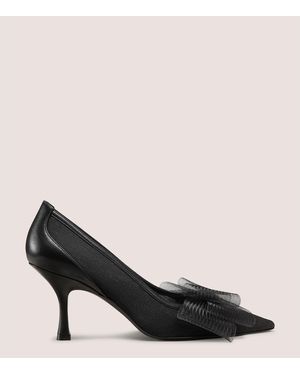 Stuart Weitzman Blushing Bow 75 Pump Pumps & Heels - Black