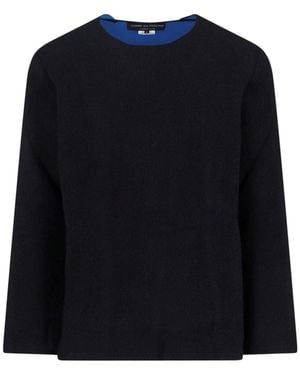 Comme des Garçons Jumpers Wool - Black