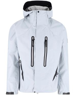 and wander 2.5 L High-Collar Zip Jacket - Blue