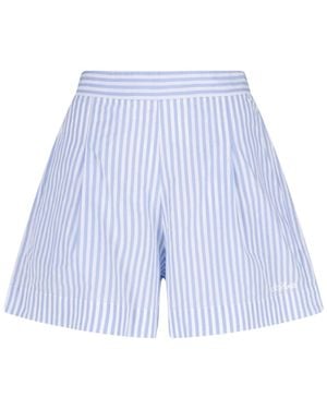 MC2 Saint Barth Striped Shorts - Blue