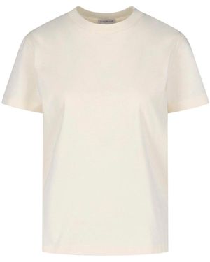 Moncler Short-Sleeve Crewneck T-Shirt - White