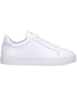 Tod's Leather Trainers - White