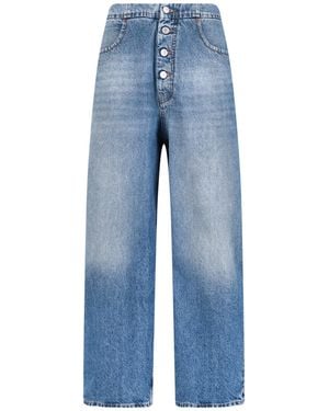MM6 by Maison Margiela Straight Jeans - Blue