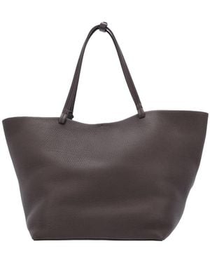 The Row Borsa Tote "Xl Park" - Marrone