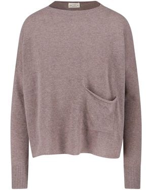 Ma'ry'ya Virgin Wool And Cashmere Sweater - Brown