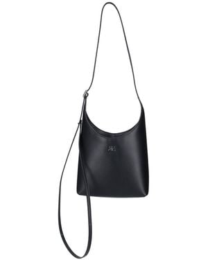 Courreges Tote Bag "Melt" - Black