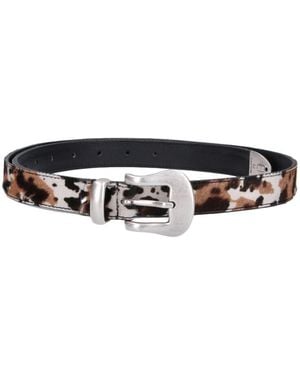 MOLEBO Horsehair Belt - Black