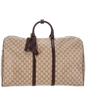 Gucci Large Travel Bag "Essence Classic" - Natural