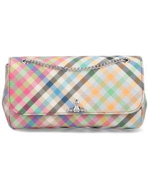 Vivienne Westwood 'Hazel' Shoulder Bag - White