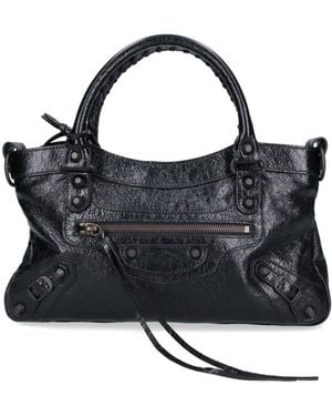 Balenciaga Shoulder Bag "Le City First" - Black