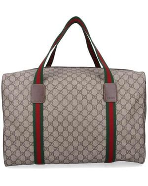 Gucci Large Travel Bag - Brown