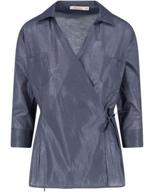 Paloma Wool V-Neck Top - Blue