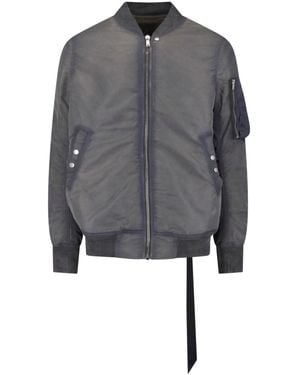 Rick Owens Jacket Bomber "Classic Fight" - Grey
