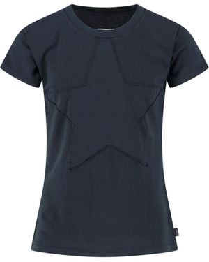 MM6 by Maison Martin Margiela Logo T-Shirt - Blue