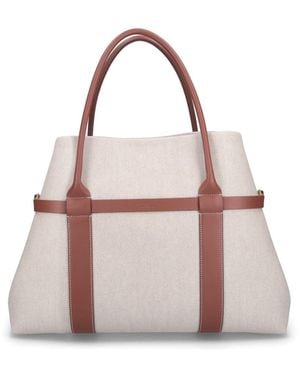 Loro Piana 'Ghiera' Large Tote Bag - Pink