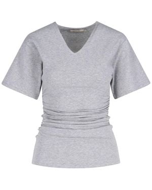 Paloma Wool Top Scollo A V "Mes" - Grigio