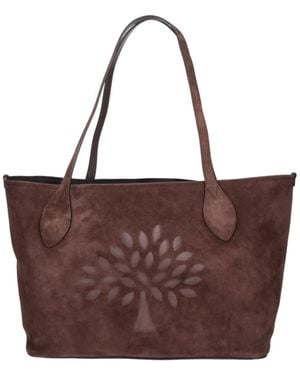 Mulberry Tote Bag "Tree" - Brown