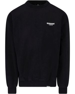Represent Logo Sweatshirt - Blue