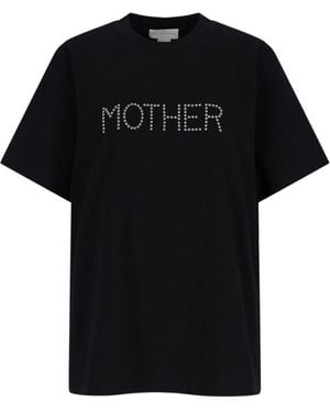 Stella McCartney Logo Studs T-Shirt - Black