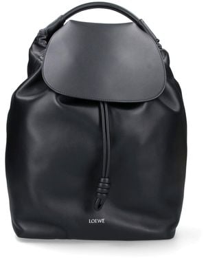 Loewe 'Flamenco' Backpack - Black