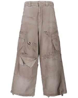 Balenciaga Deconstructed Wide Trousers - Grey
