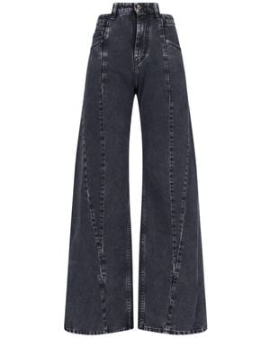 Maison Margiela Décortiqué Palazzo Jeans - Blue