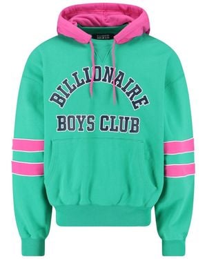BBCICECREAM Felpa Cappuccio Logo - Verde