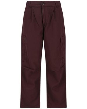 Carhartt Trousers Organic Cotton - Purple