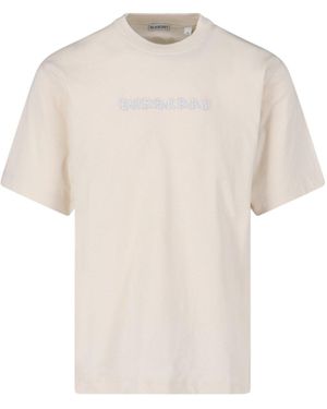 Burberry T-Shirt Logo - Bianco