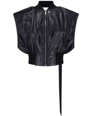 Rick Owens Bomber Jacket "Babel Tatlin" - Black