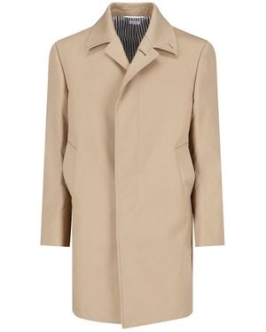 Thom Browne Jacket "Mackintosh Bal" - Natural