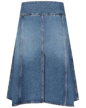 Alaïa Gonna Midi - Blu