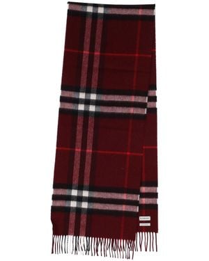 Burberry Scarf "Check" - Red
