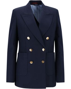 Gucci Cotton Blazer - Blue